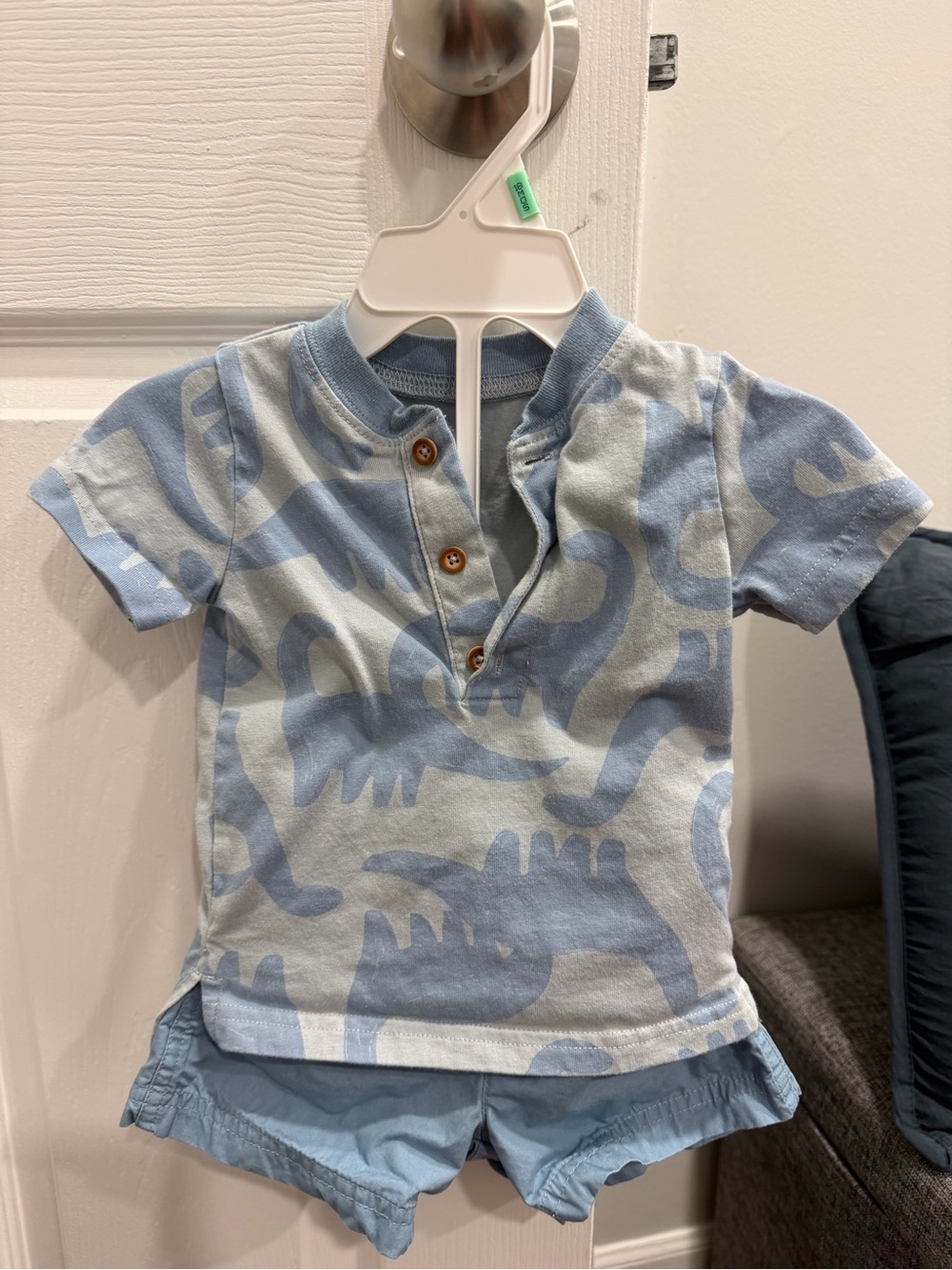Carter's Baby Boys' 2pc Dinosaur Set